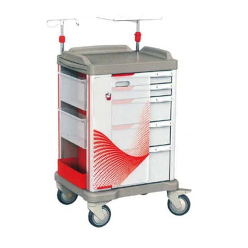 Emergency Trolley Hospital Instrument